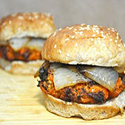Maple Sweet Potato Pecan Burgers